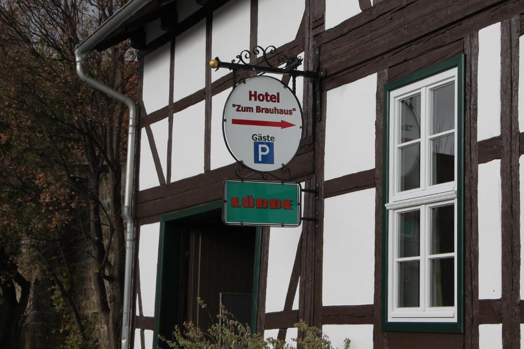Hotel Zum Brauhaus Quedlinburg Esterno foto