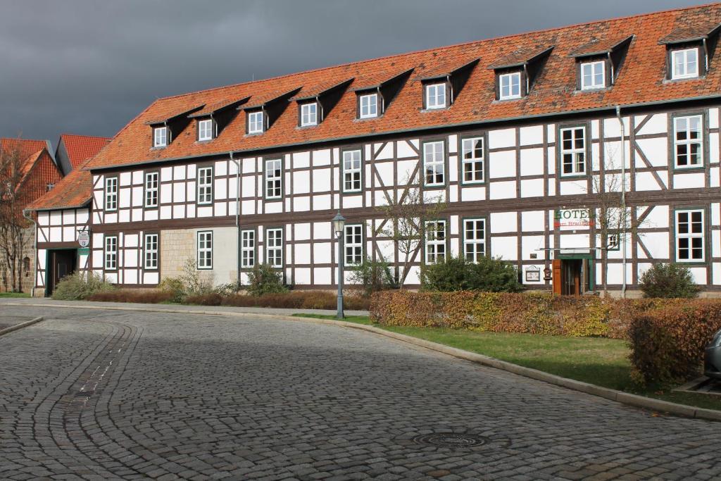 Hotel Zum Brauhaus Quedlinburg Esterno foto
