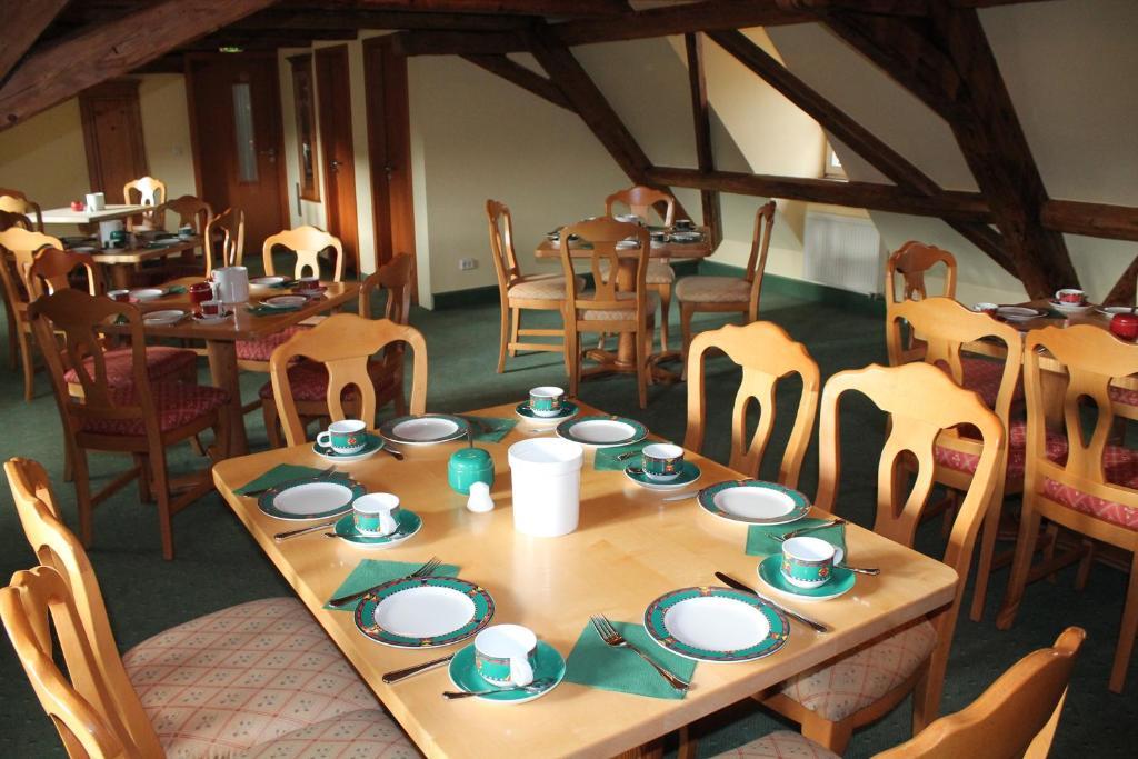 Hotel Zum Brauhaus Quedlinburg Esterno foto