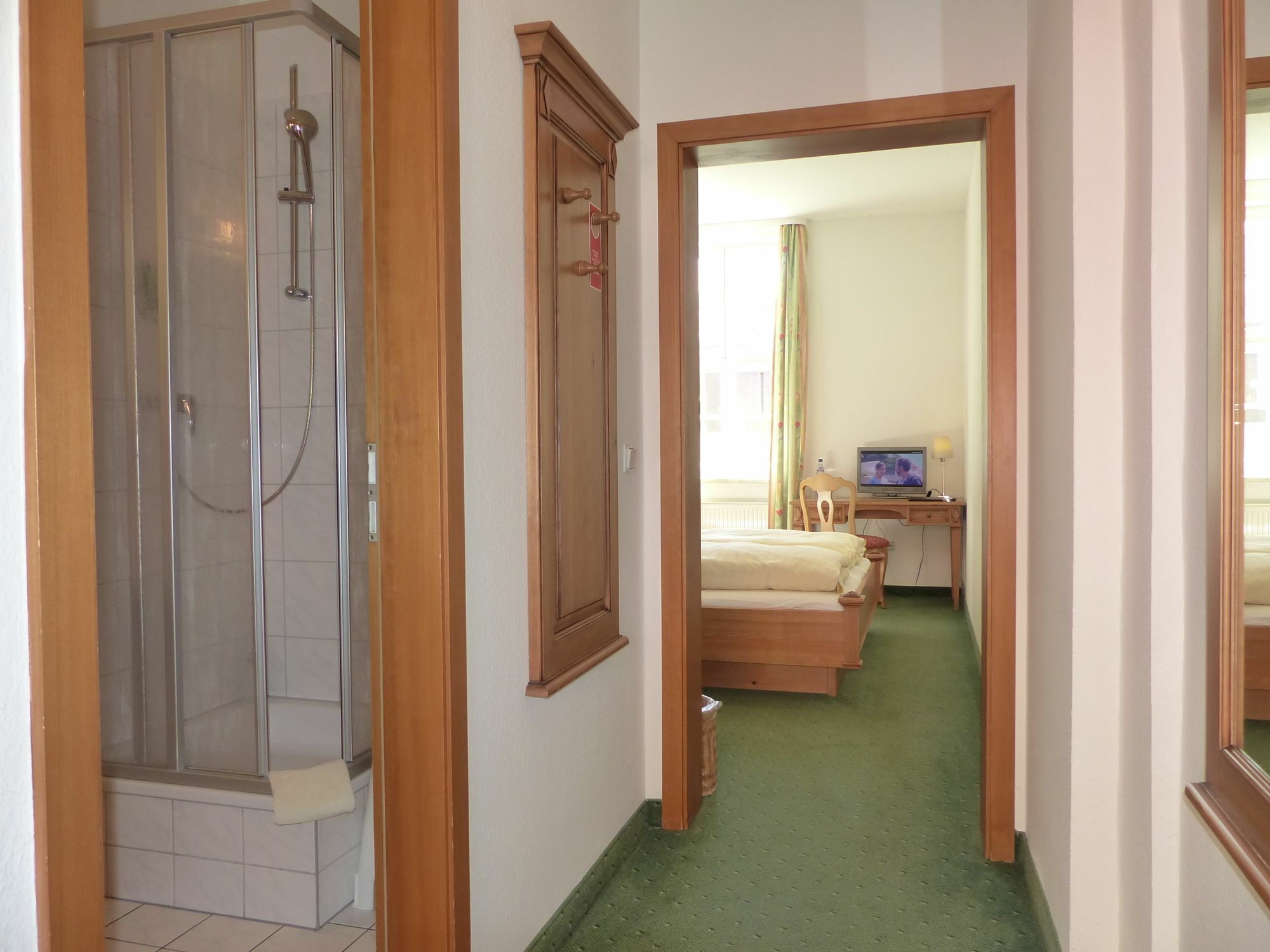 Hotel Zum Brauhaus Quedlinburg Esterno foto