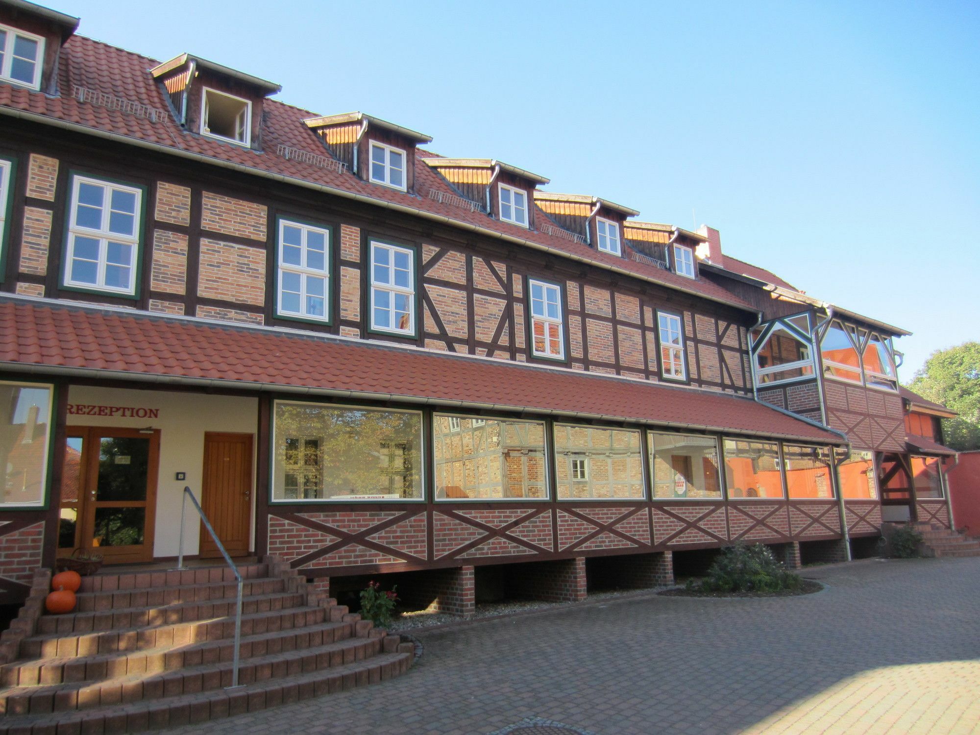 Hotel Zum Brauhaus Quedlinburg Esterno foto
